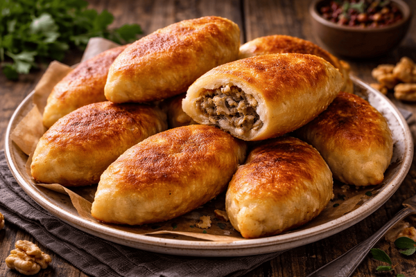 Когда нет времени возиться с тестом, спасает один рецепт: пирожки на кефире получаются пышными и нежными