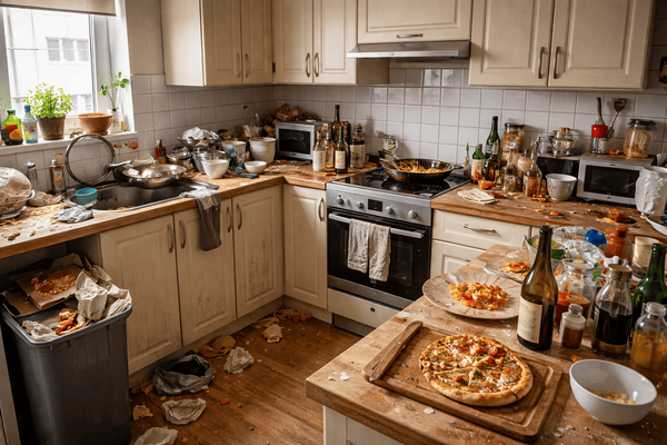 Кухня мгновенно обнажает неопрятность: 10 лишних вещей, от которых срочно стоит избавиться