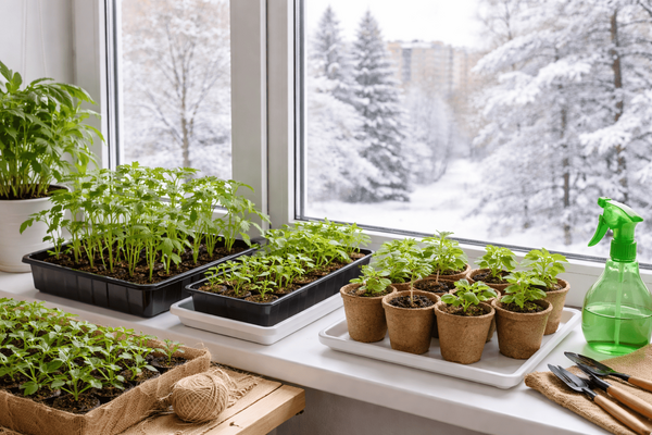 Когда лучше всего сеять перцы и баклажаны в 2026 году: полный лунный календарь для богатой рассады