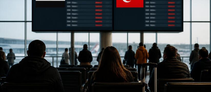 В аэропорту Перми задерживаются рейсы из Шарм-э...