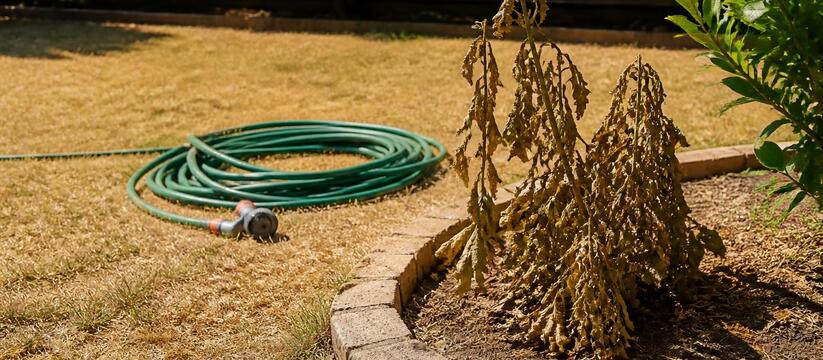 Thames Water с 23 июля запрещает полив из шлангов Thames Water с 23 июля вводит запрет на использ...