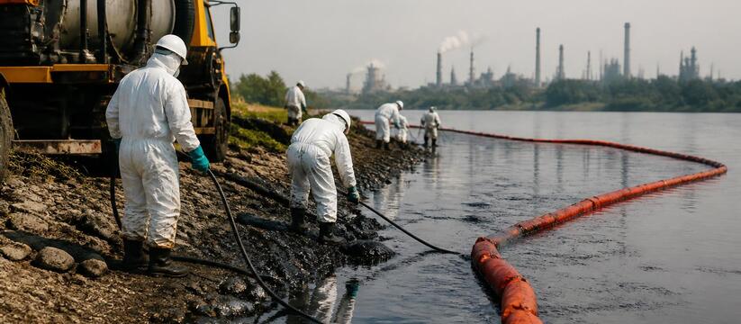 На реках Пыж и Мулянка собрали почти 4 тысячи кубометров загрязненной воды На реках Пыж и Мулянка продолжается ликвидация ...