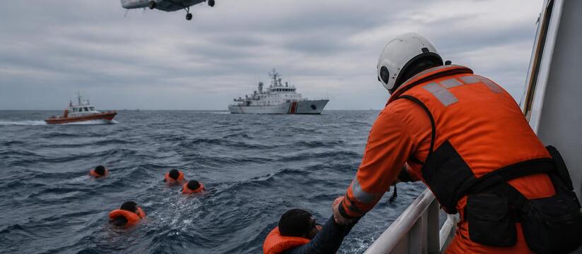 Китайские спасатели вытащили из воды 39 моряков с затонувшего вьетнамского судна Китайские спасатели спасли 39 вьетнамских моряк...