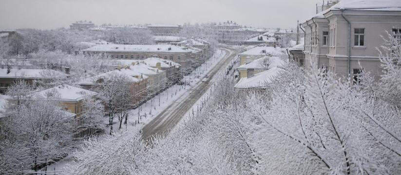 Пермский край накрыл первый снегопад. Ночью 3 о...