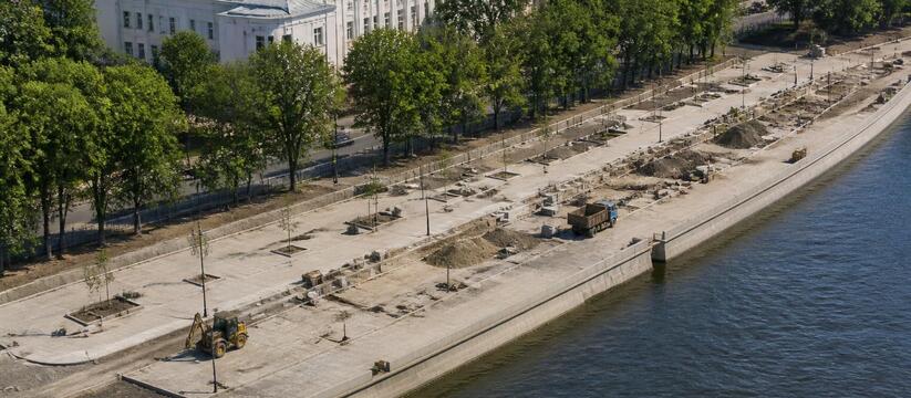 В Перми на набережной Камы расширят тротуары на...