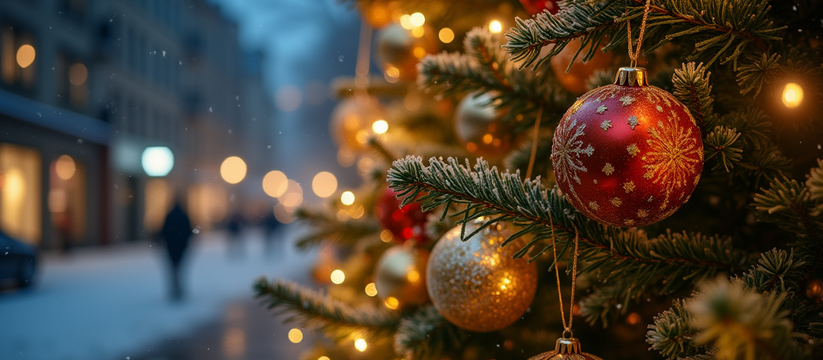 В парках Перми приступили к установке новогодни...