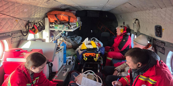 Из Соликамска в Пермь санавиацией эвакуировали ...