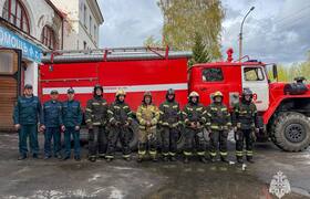 Огнеборцы спасли 6 человек на пожаре в Березниках