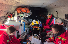 Из Соликамска в Пермь санавиацией эвакуировали ...