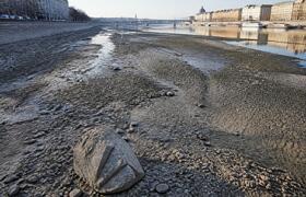 Дунай обмелел до рекордных 41 см: показался «ка...