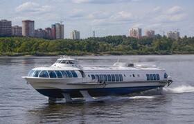 Судно на подводных крыльях «Метеор» прибудет в ...