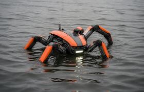 Китайский робот-паук QuadBoat создан для спасен...
