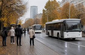 Осенне-зимнее расписание автобусов вводится в П...