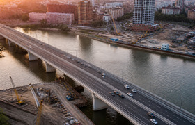 В Перми открыли движение по второму мосту через...