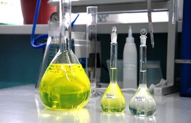 В Перми река Данилиха позеленела